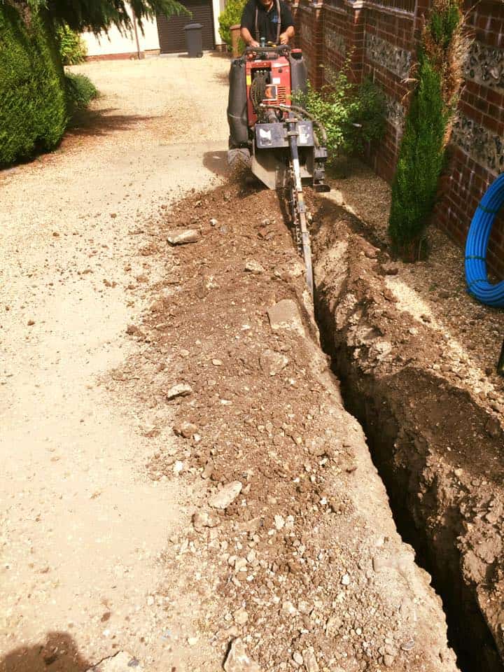 water main installation