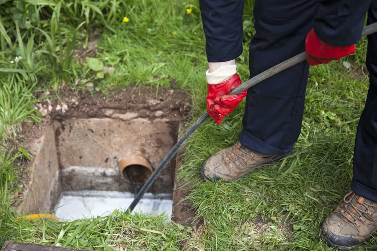 drain clearance, Mouland Drainage