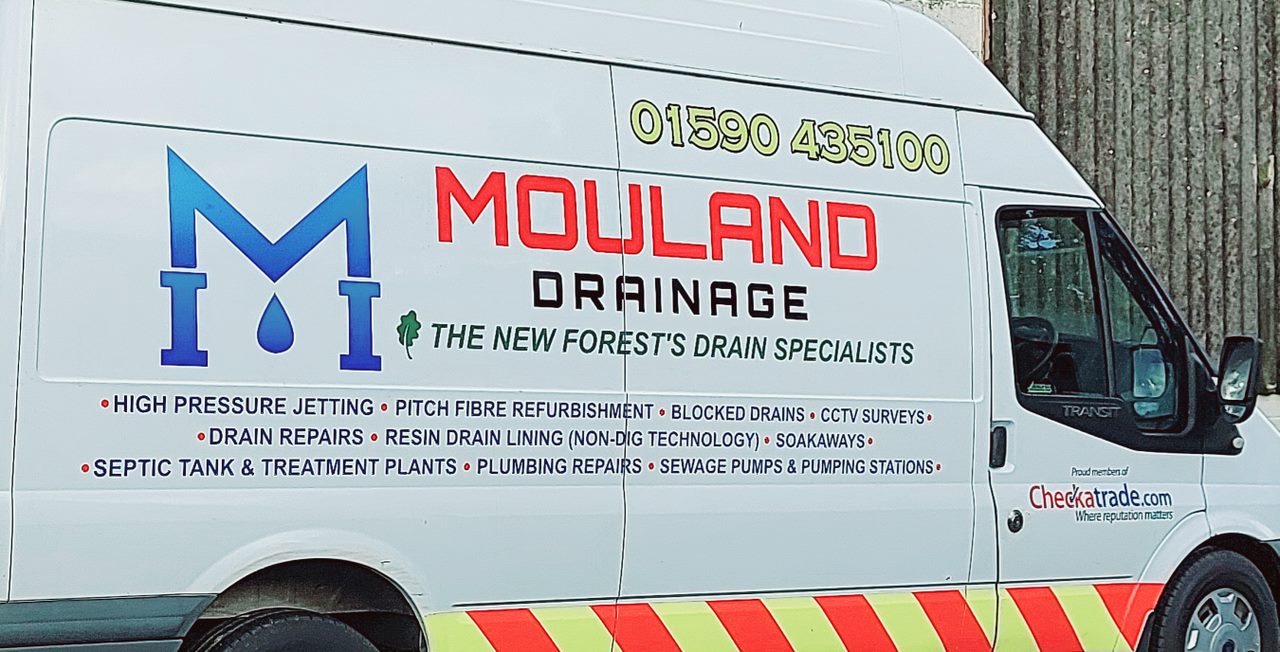 Blocked drains in Lymington, Mouland Drainage